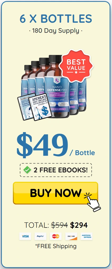 Nano Defense Pro buy 6 Bottle